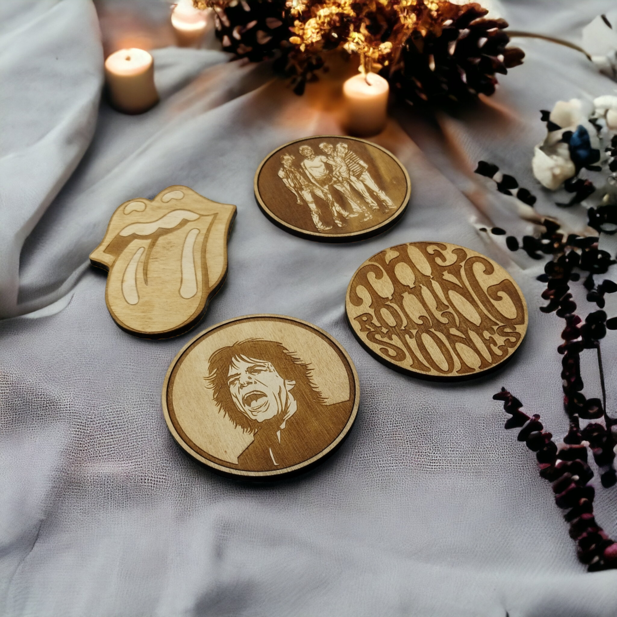 Music Wooden Coasters