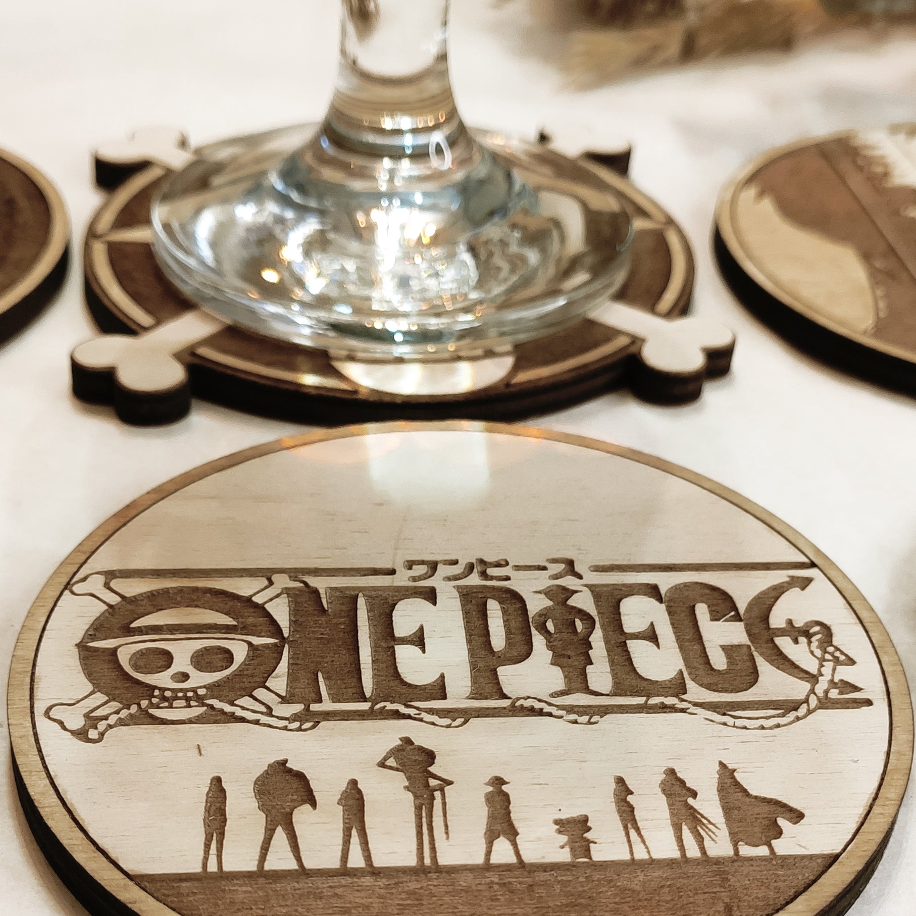 Anime Wooden Coasters