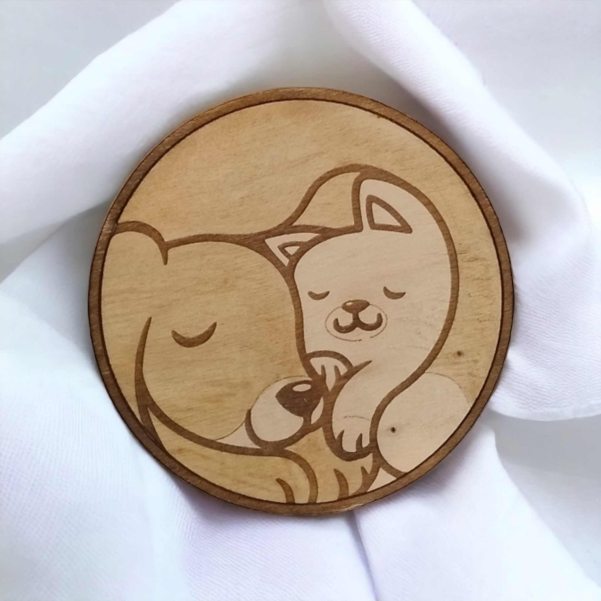 Animal Wooden Coasters
