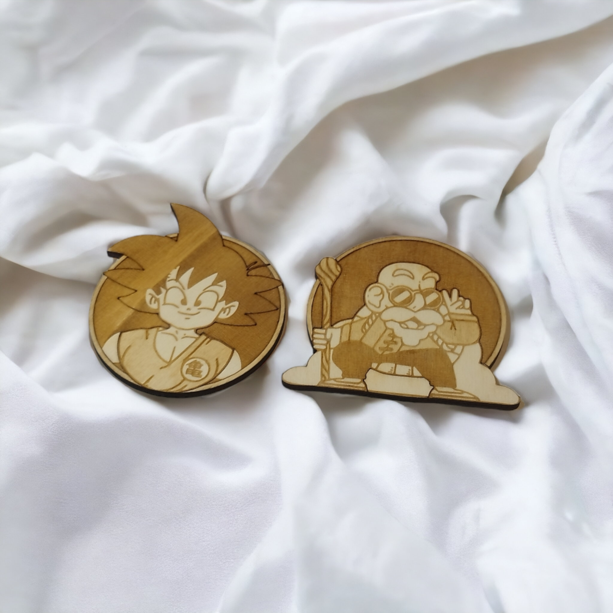 Dragon Ball Wooden Coasters