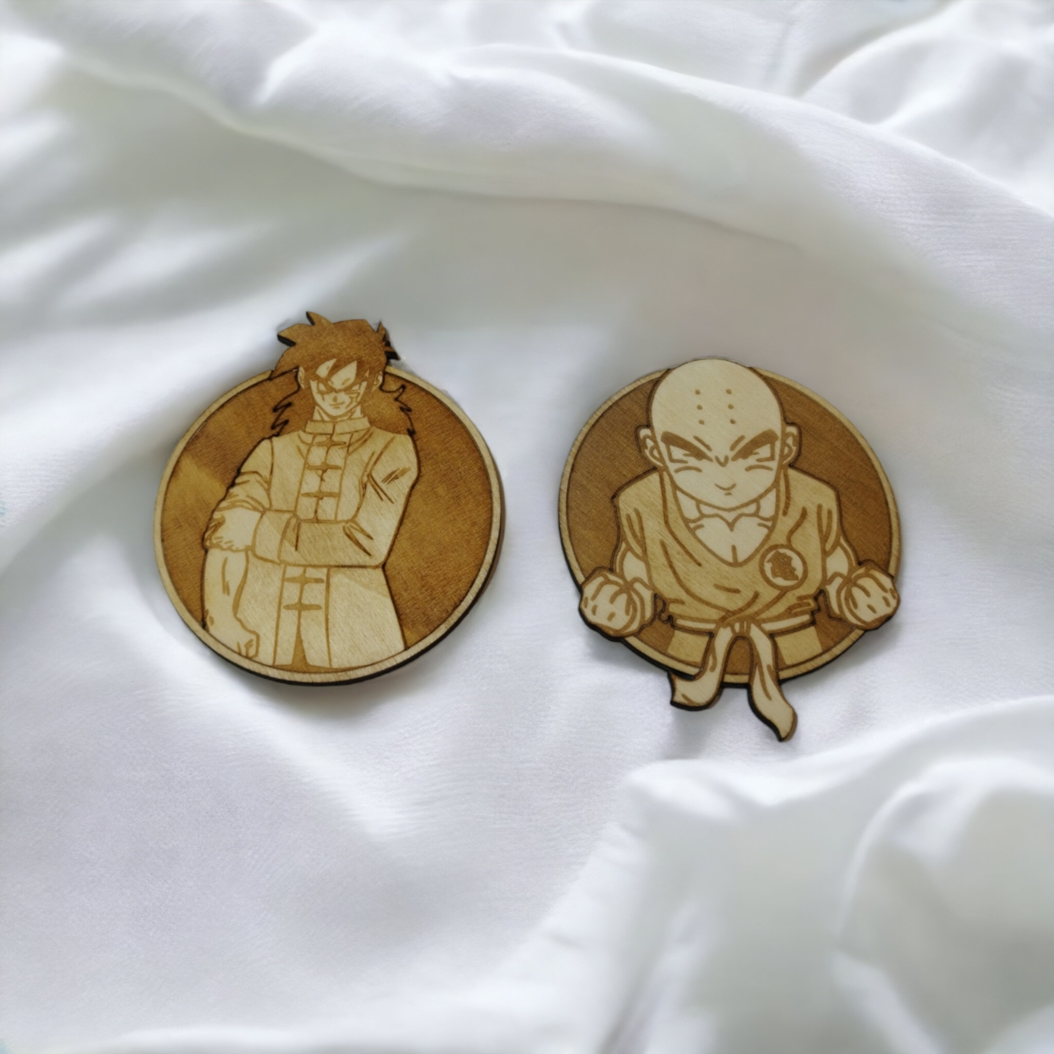 Dragon Ball Wooden Coasters