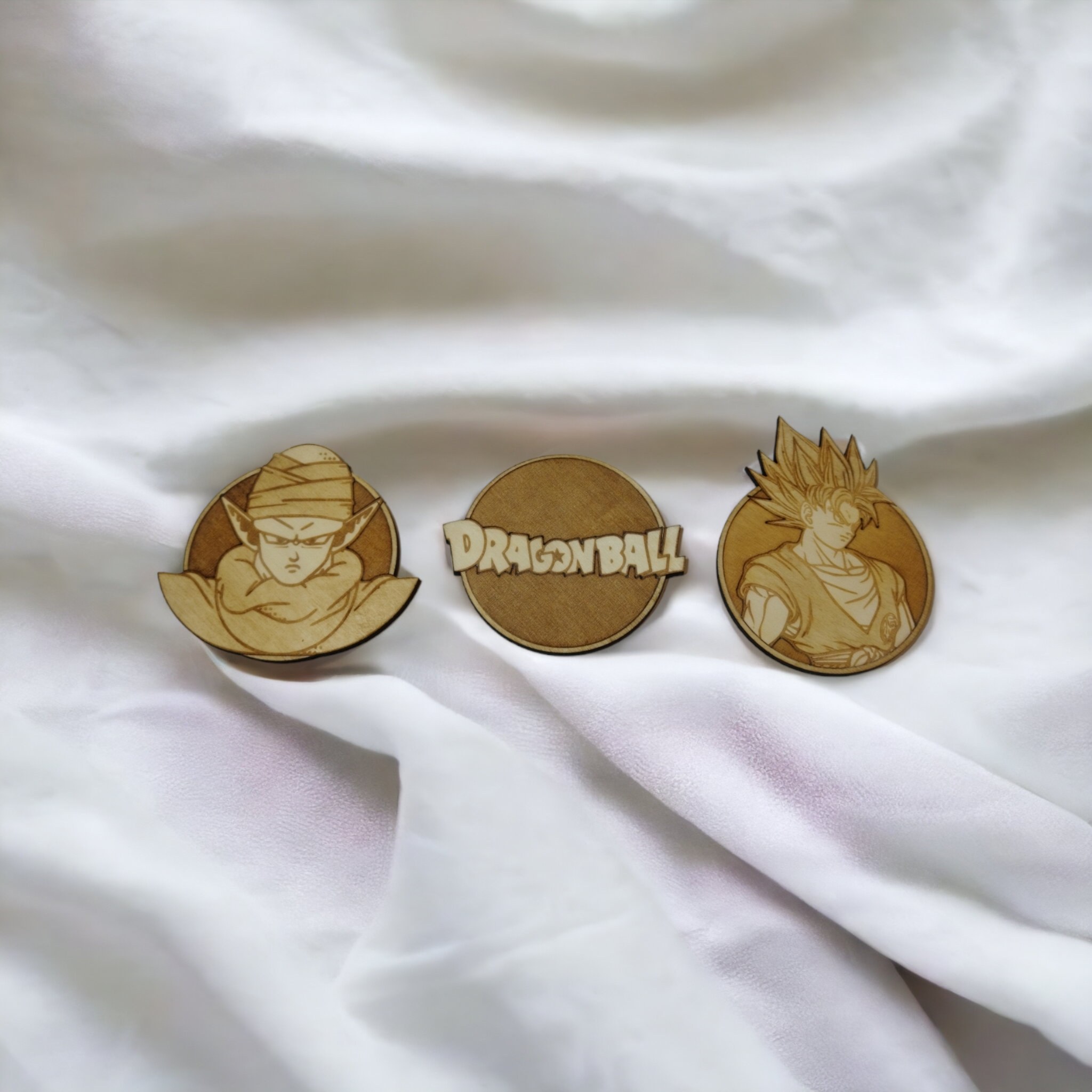 Dragon Ball Wooden Coasters