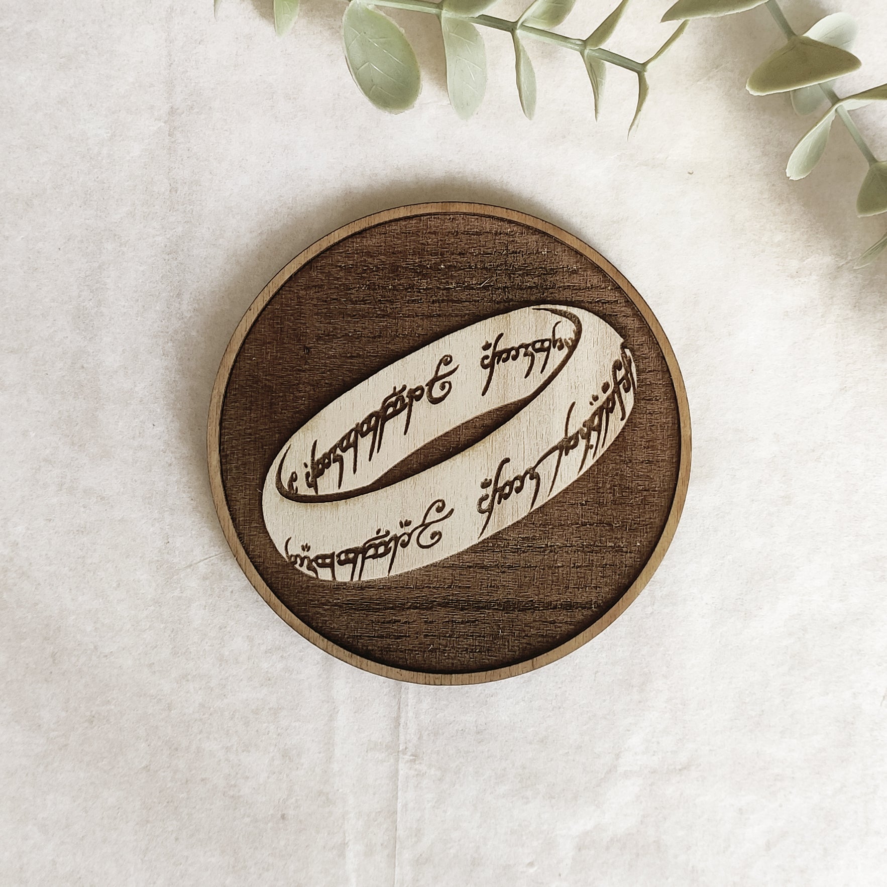 Lord of the Rings Wooden Coasters (6-Pack)