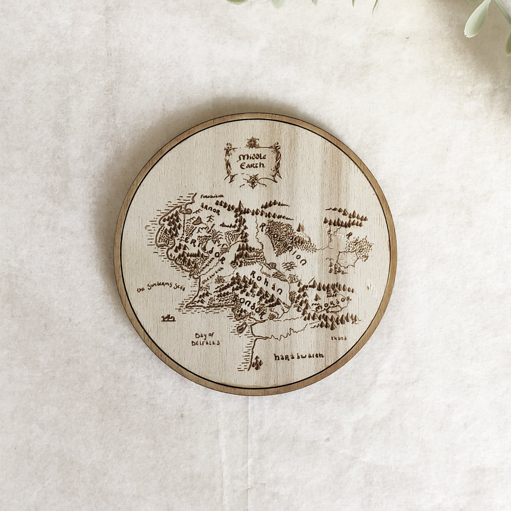 Lord of the Rings Wooden Coasters (6-Pack)