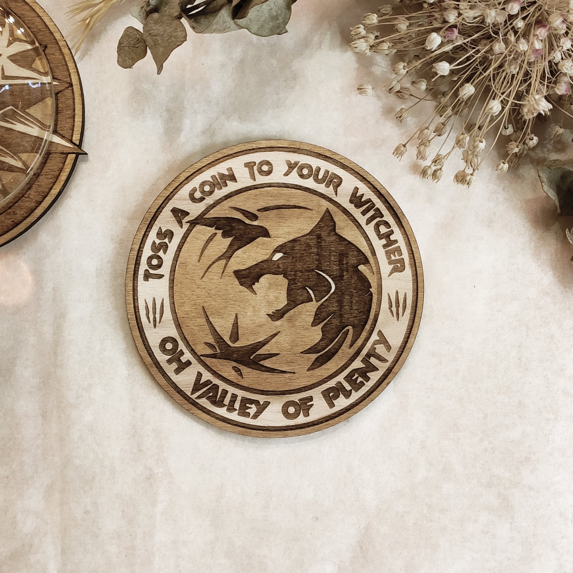 The Witcher Wooden Coasters (6-Pack)