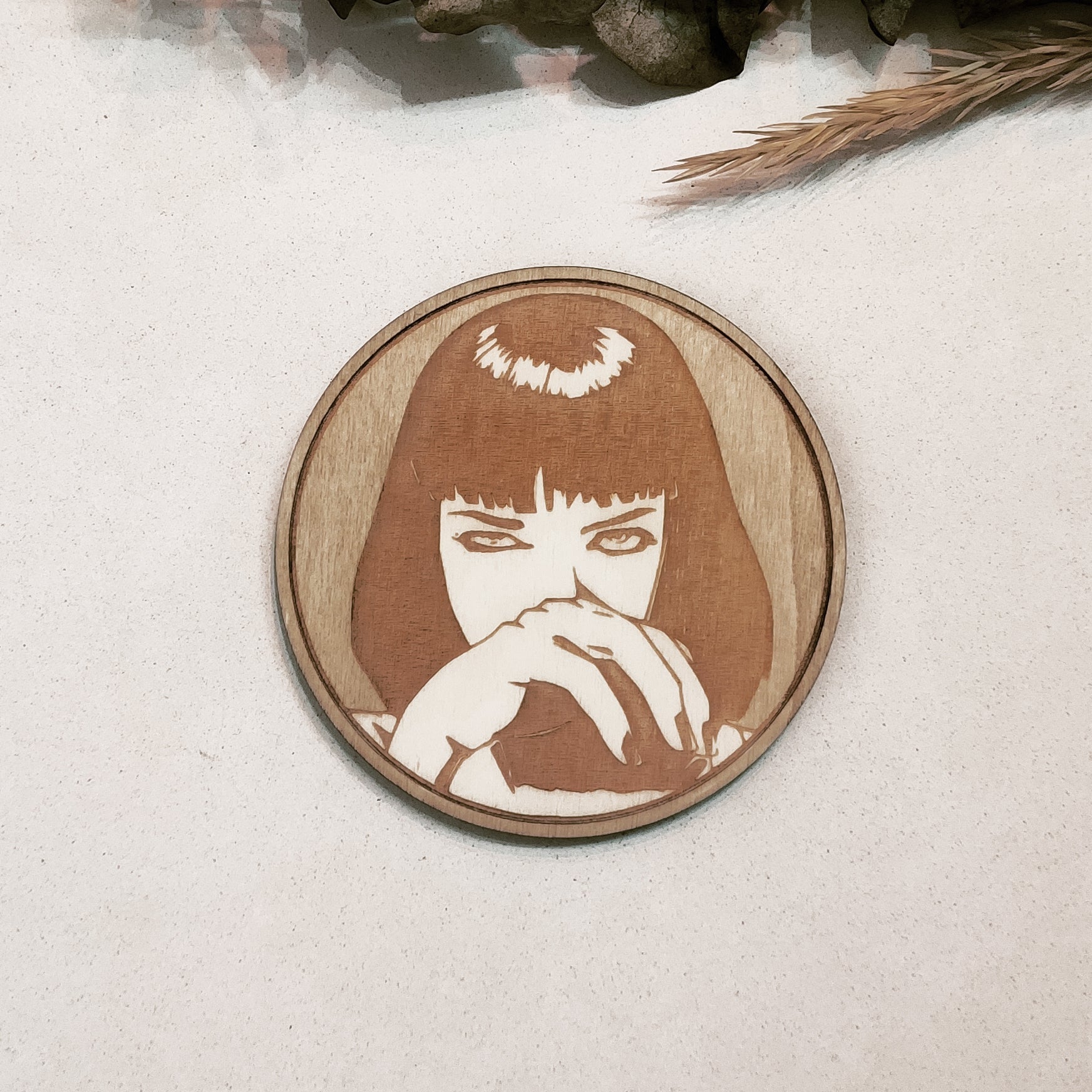 Pulp Fiction Wooden Coasters (6-Pack)