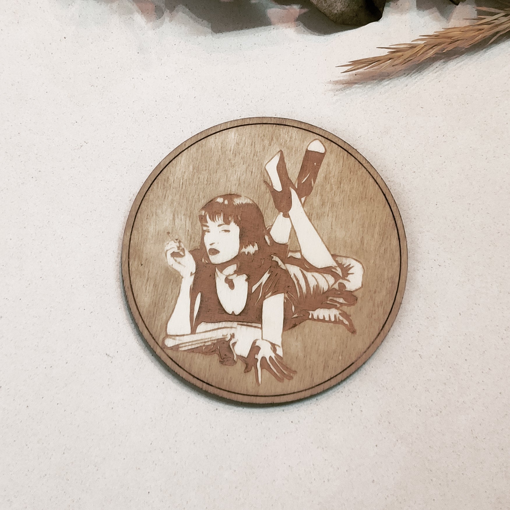 Pulp Fiction Wooden Coasters (6-Pack)