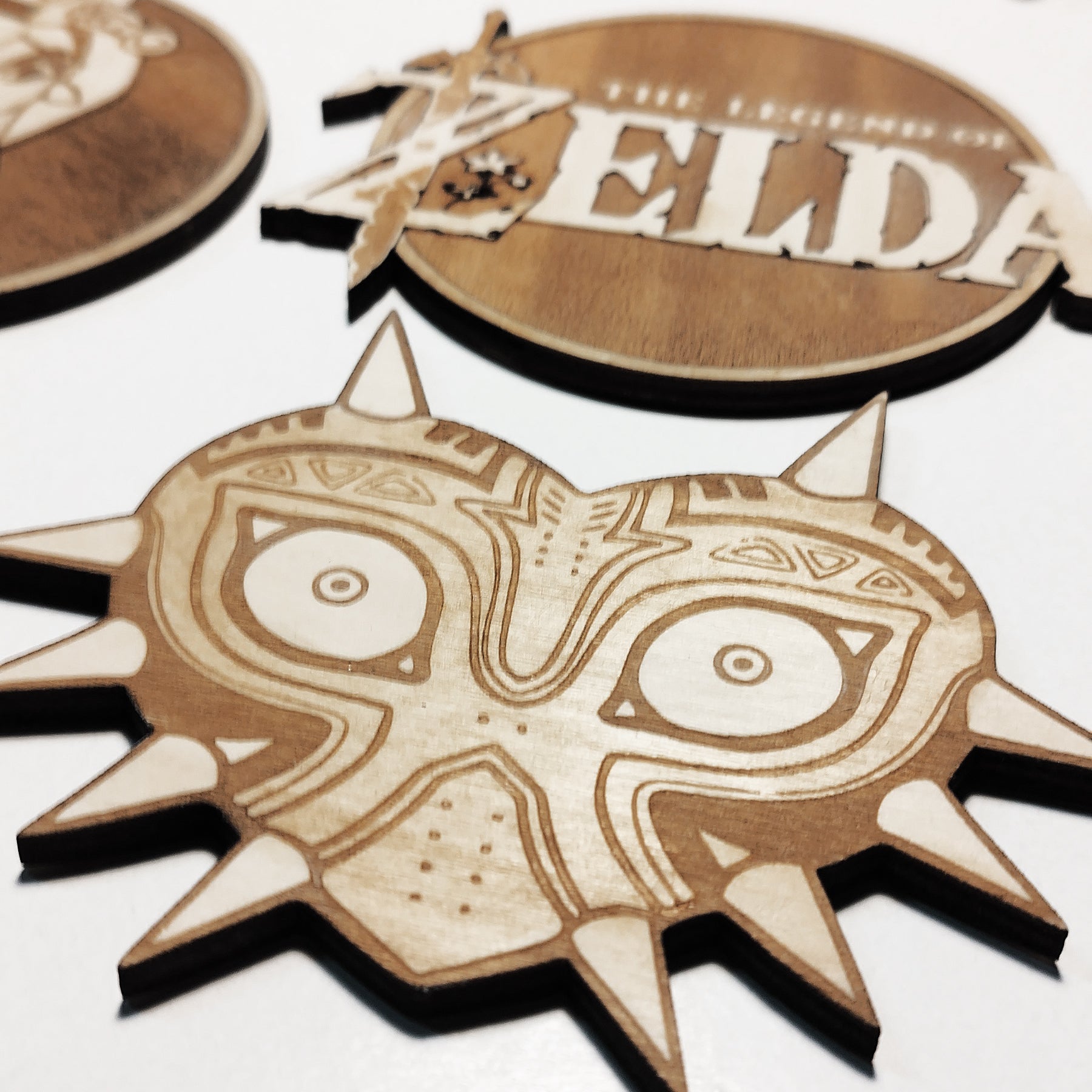 Legend of Zelda Wooden Coasters (6-Pack)