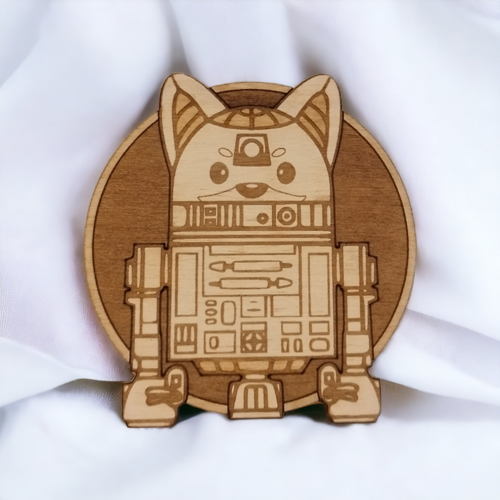 Star Wars Cat Wooden Coasters (6-Pack)